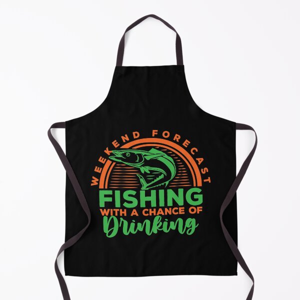 Item preview, Weekend forecast fishing with a chance of drinking designed and sold by TheFlipRepublic.