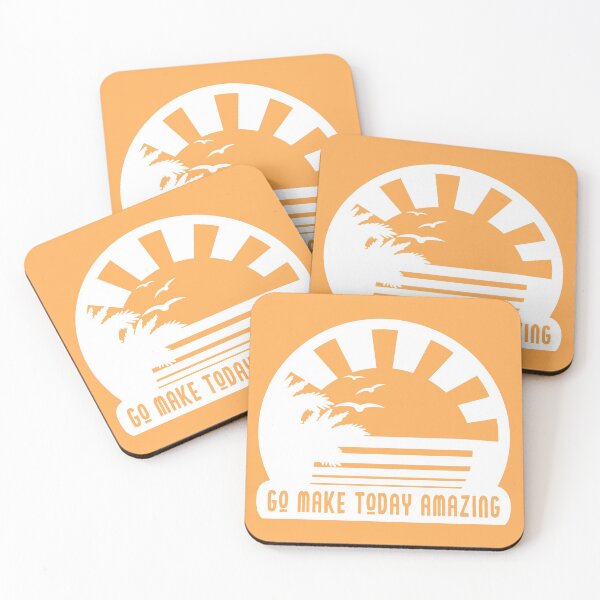 Item preview, Make Today Amazing Retro Sunset designed and sold by Schuva.