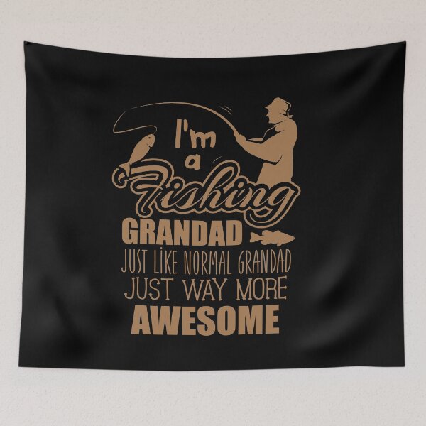 Item preview, I’m a fishing grandad just like normal grandad just way more awesome designed and sold by TheFlipRepublic.