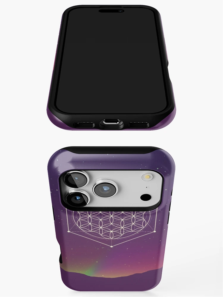 Thumbnail 3 of 4, iPhone Case, Flower Of Life designed and sold by Mandala Of Life.