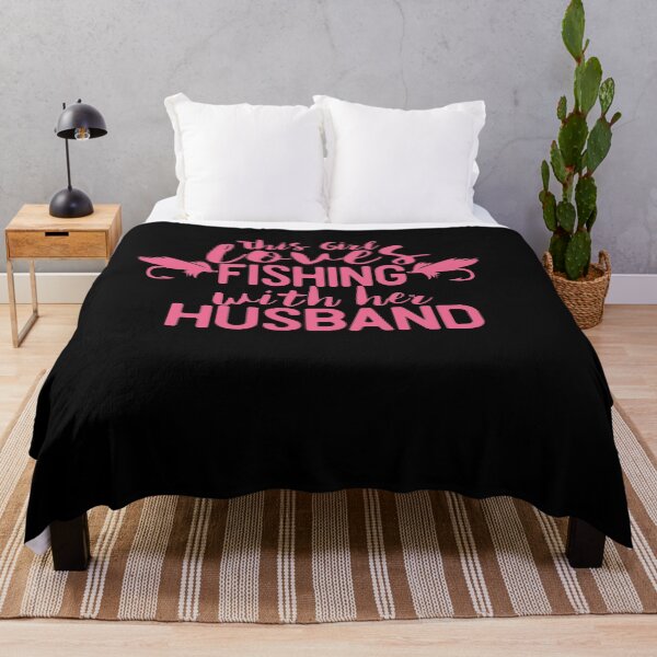 Item preview, This girl loves fishing with her husband designed and sold by TheFlipRepublic.
