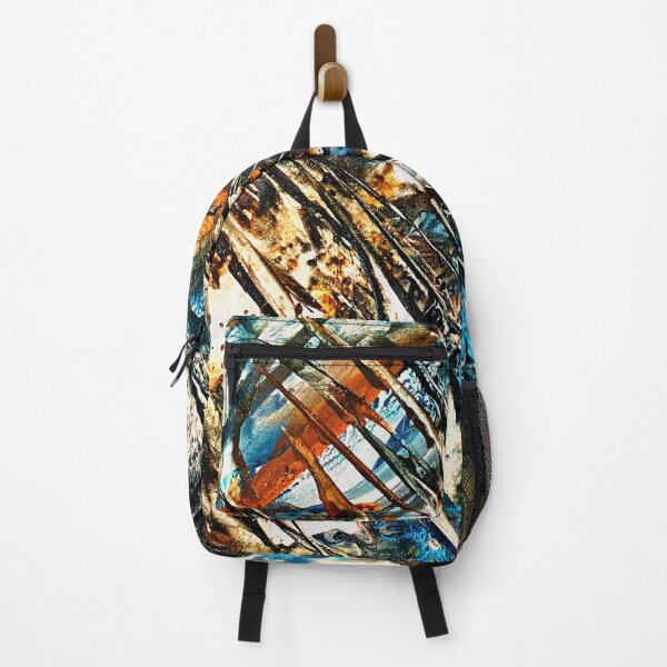 Item preview, Abstract swipes of the deep blue and dark ocean  designed and sold by TitaCris.