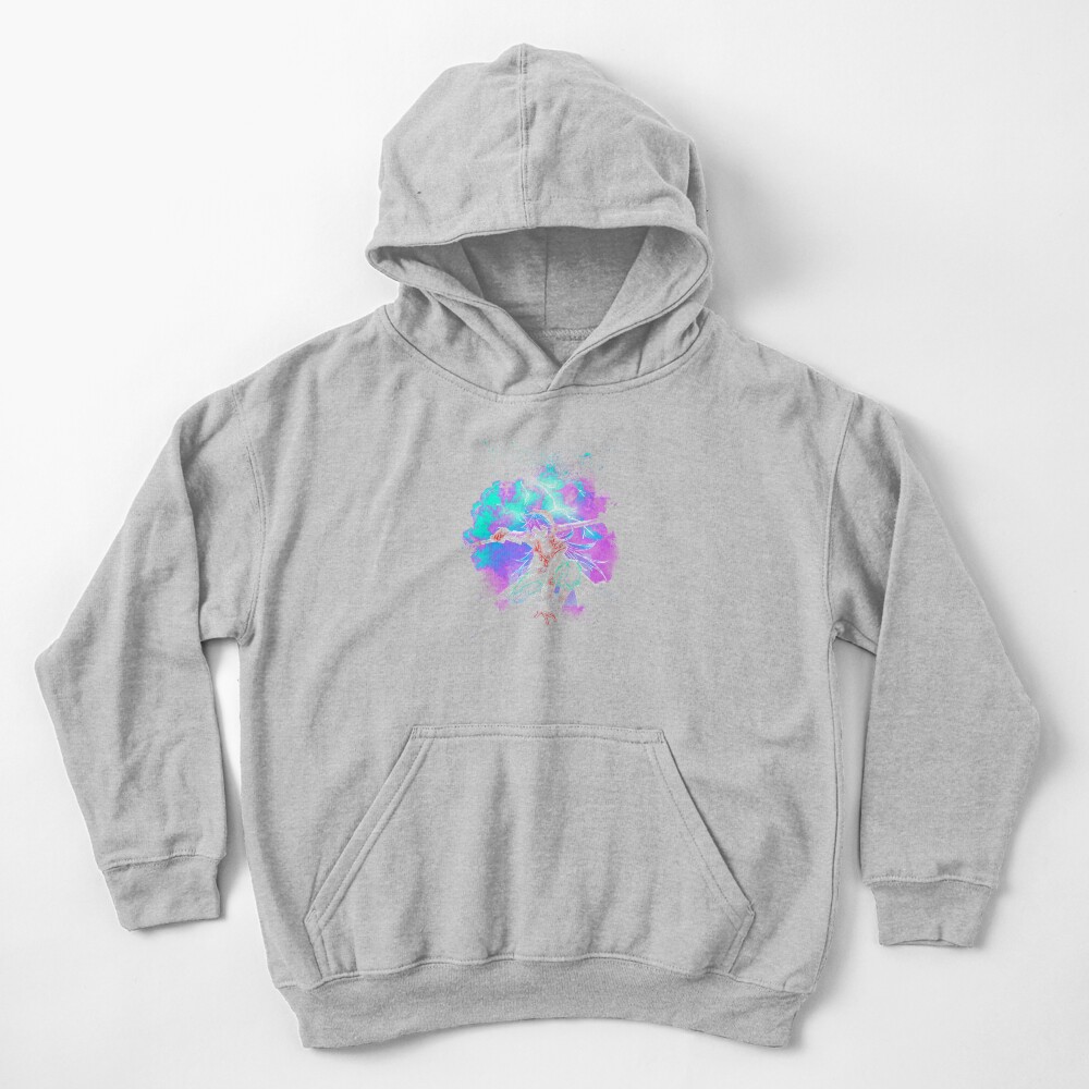 Soul of the Electro Wolf Kids Pullover Hoodie