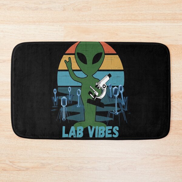 Item preview, MEDICAL LABORATORY SCIENTIST LAB VIBES ALIEN BACTERIOPHAGE designed and sold by Hippiesole.