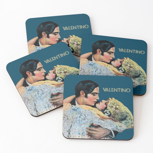 Item preview, Silent Film Star Valentino on Blue designed and sold by GraffitiSoup.
