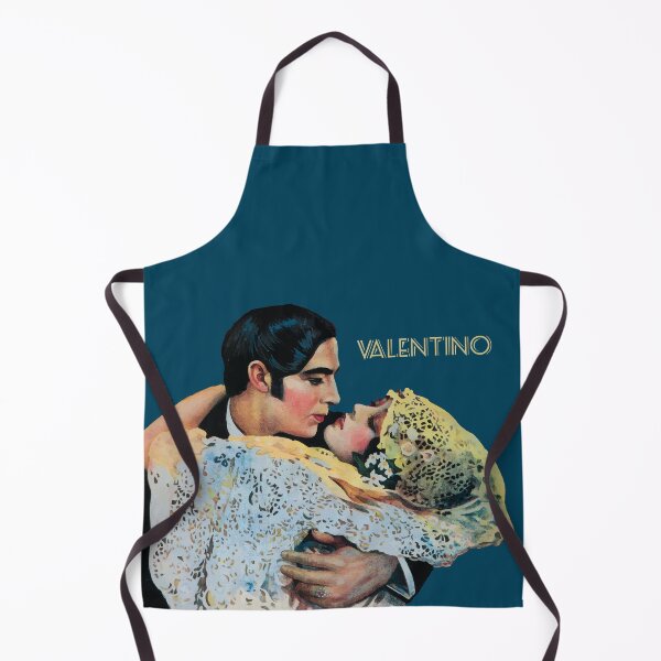 Item preview, Silent Film Star Valentino on Blue designed and sold by GraffitiSoup.
