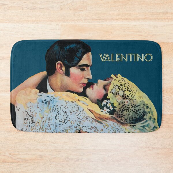Item preview, Silent Film Star Valentino on Blue designed and sold by GraffitiSoup.