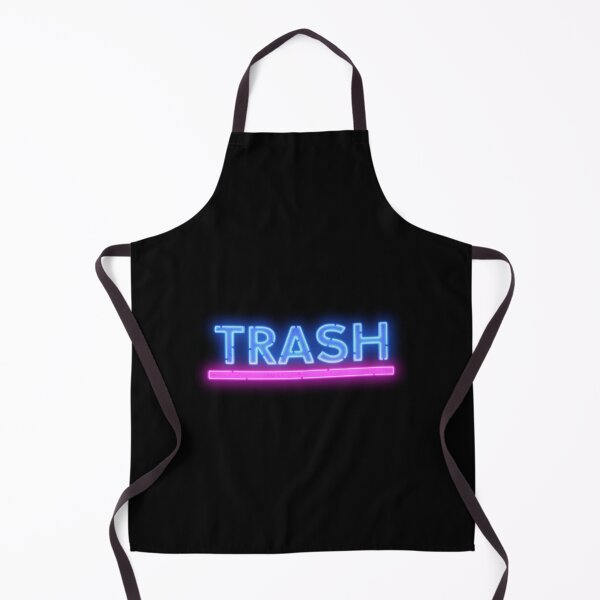 Item preview, Trash garbage glowing neon sign pink and blue designed and sold by Captain-Jackson.