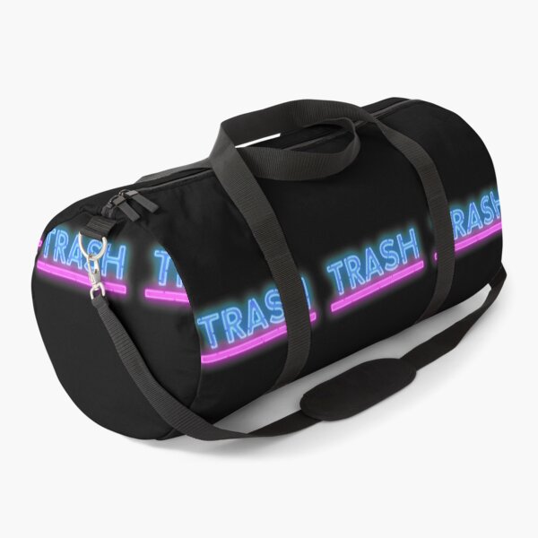 Item preview, Trash garbage glowing neon sign pink and blue designed and sold by Captain-Jackson.