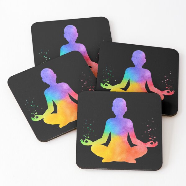 Item preview, Yoga Meditating Watercolor designed and sold by SportsT-Shirts.