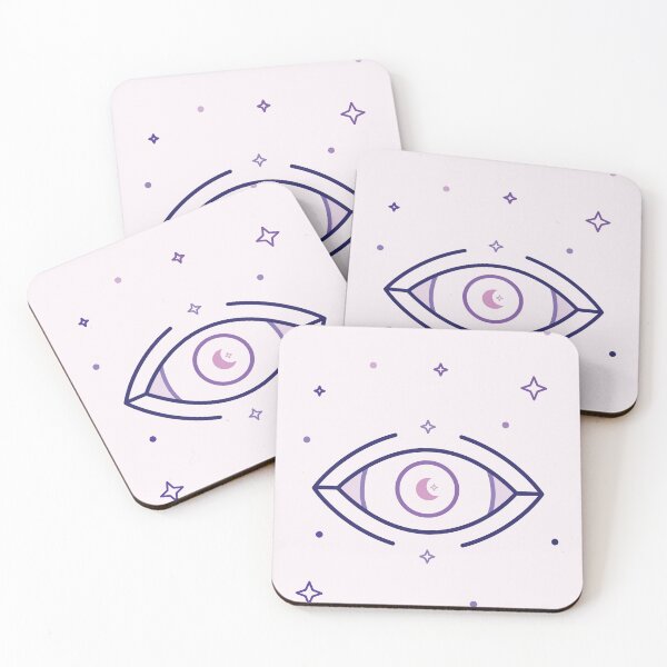 Aperçu de l'œuvre Evil Eye Lilas créée et vendue par N C.