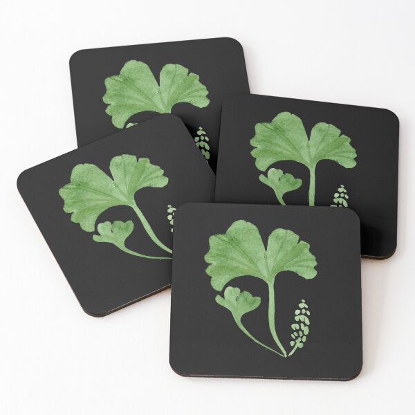 Item preview, Watercolor Ginkgo Leaves designed and sold by virillanissa.