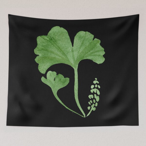 Item preview, Watercolor Ginkgo Leaves designed and sold by virillanissa.