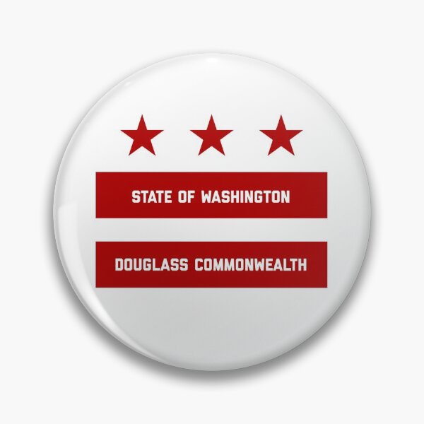 Item preview, State of Washington, Douglass Commonwealth - Washington DC Flag designed and sold by brizodesign.