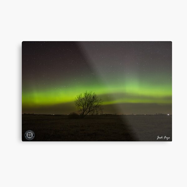 Aurora 4/17/2021 Deering, ND (Lone Tree) Metal Print