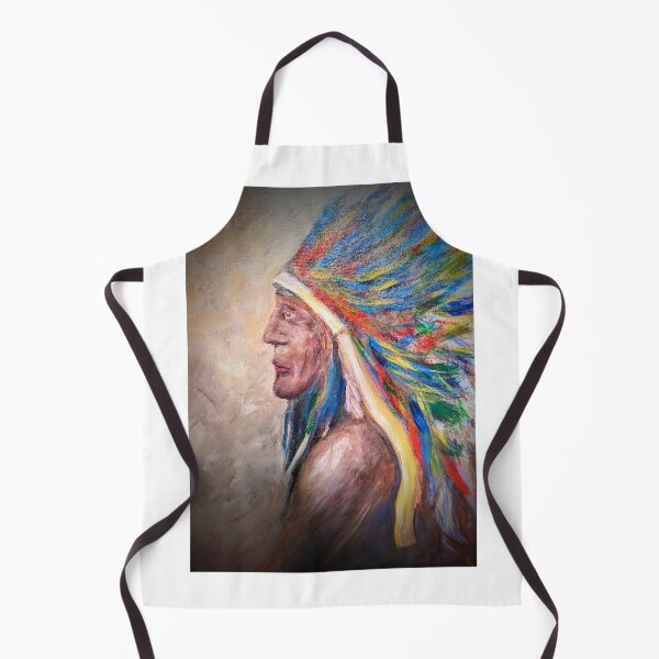 Item preview, Native American portrait designed and sold by RyAn0096.