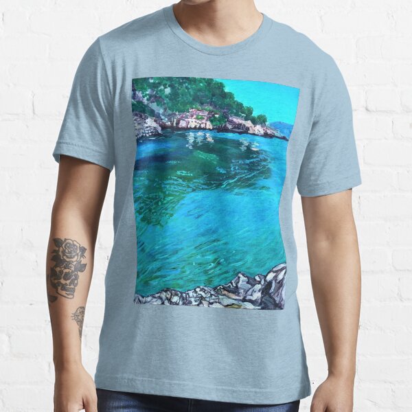 SEASCAPE ART ISLAND HVAR Essential T-Shirt