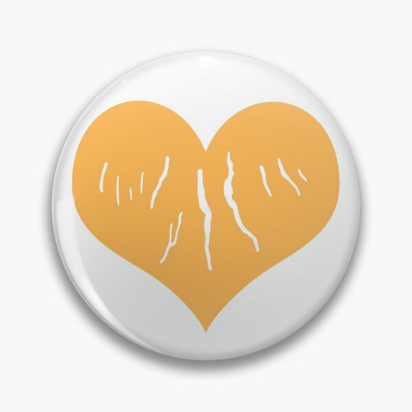 Item preview, Yellow Finger Lakes New York Heart Cayuga, Seneca, Skaneateles designed and sold by Capybara Clothing.