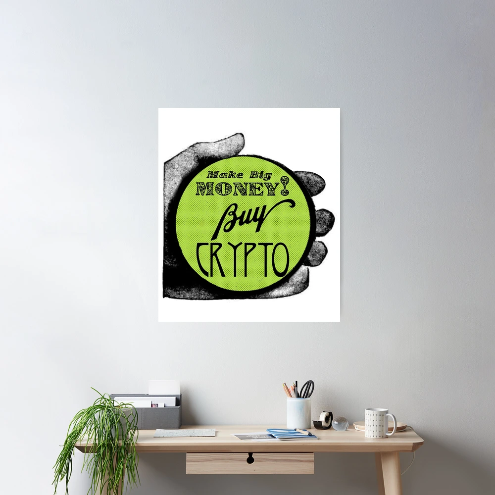 Big Money | Buy Crypto | Lime green