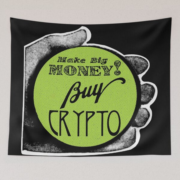 Item preview, Big Money | Buy Crypto | Lime green designed and sold by spinolator.