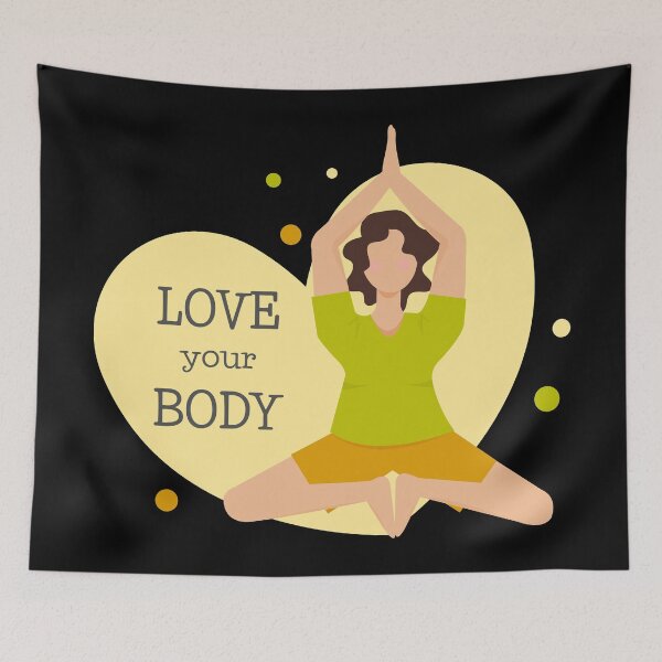 Item preview, Yoga Love Your Body designed and sold by SportsT-Shirts.