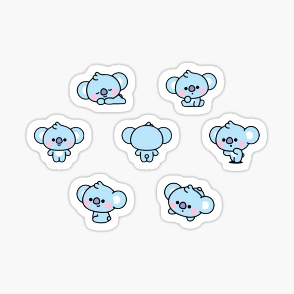 BT21 Baby KOYA Set Sticker