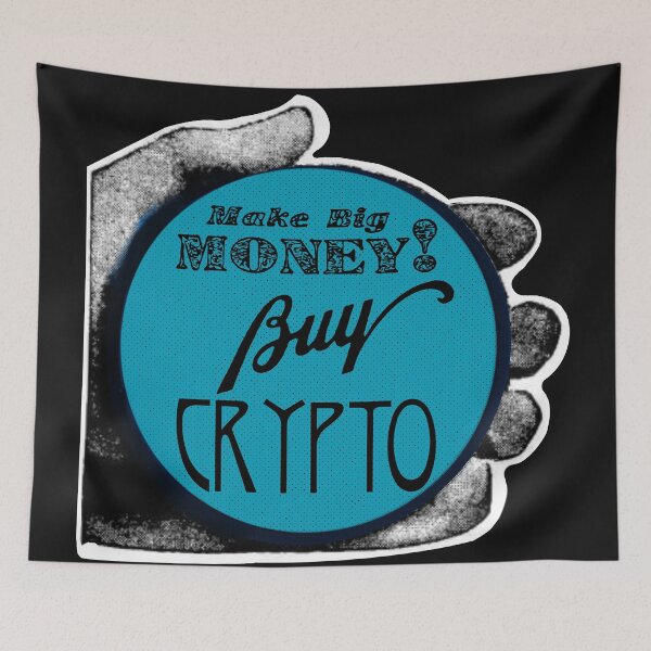 Item preview, Big Money | Buy Crypto | Blue designed and sold by spinolator.