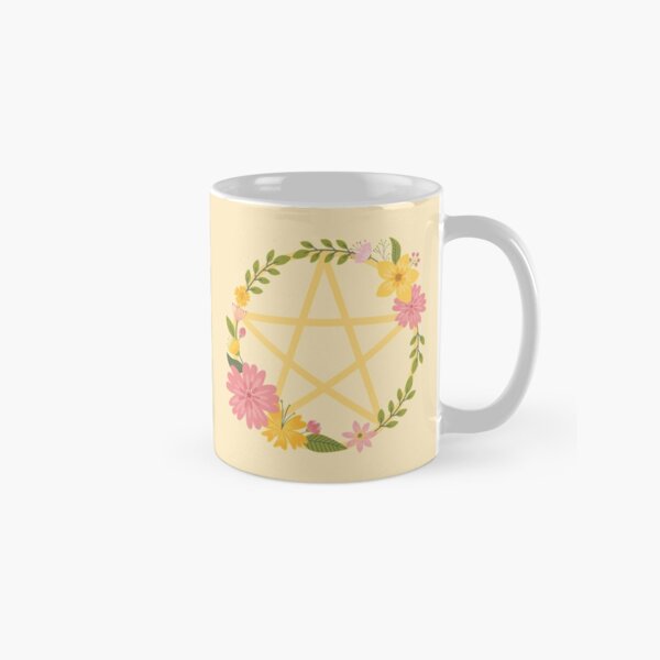 Item preview, Midsummer Floral Pentacle Design Cheeky Witch® designed and sold by cheekywitch.
