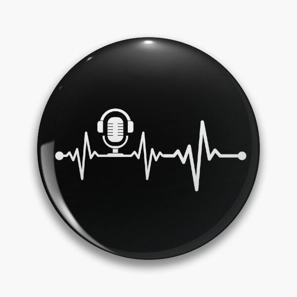 Item preview, Podcaster Heartbeat Podcast designed and sold by Luna1Shop.