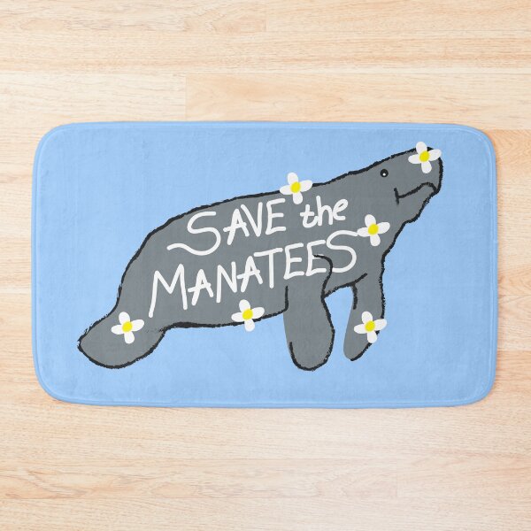 Item preview, Save the manatees designed and sold by Starstacks.