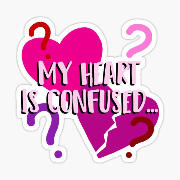 Item preview, My Heart Is Confused designed and sold by FictionalHangov.