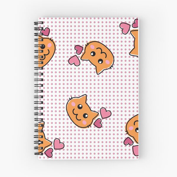Item preview, Happy heary cat pattern designed and sold by Momo-thoughts.