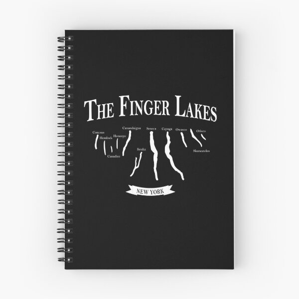 Item preview, The Finger Lakes New York Shirt with Lake Names designed and sold by Capybara Clothing.