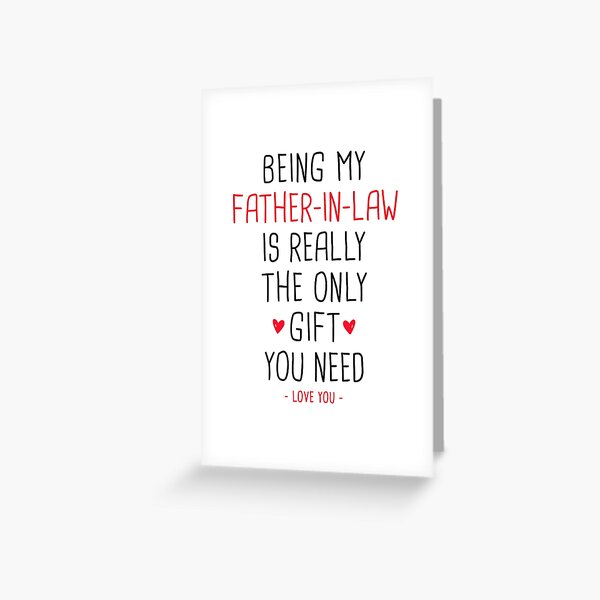 Having Me As A Daughter Is Really The Only Gift You Need Greeting Card