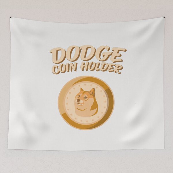 Item preview, Dodgecoin traders and holders | Cryptocurrency designed and sold by Giovanni's  Brown Quotes.