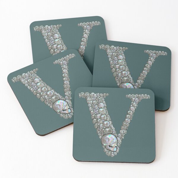 Item preview, Skull Alphabet V designed and sold by dinaaaaaah.