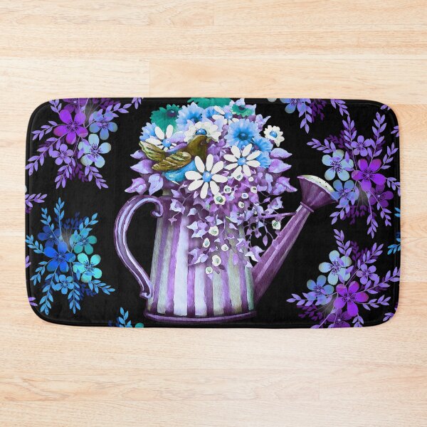 Item preview, Watering can illustration art , watering can design ,Gardener gift for women , Gardening gift ideas , floral Gardener gift  designed and sold by cizito.