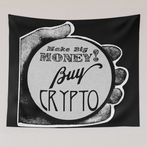 Item preview, Big Money | Buy Crypto | Gray designed and sold by spinolator.