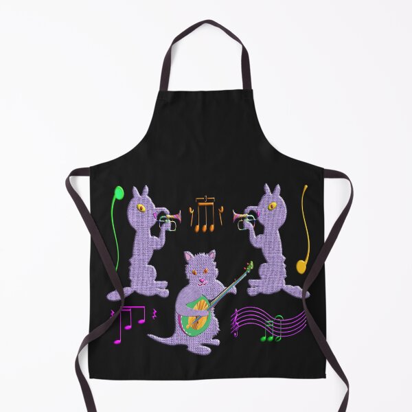 Aperçu de l'œuvre La vie est plus facile avec les chats et la musique - My Cat Is My Therapist - Great Gift For Cats and Music Lover créée et vendue par Ralek.