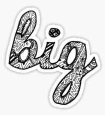 Sorority X Big Sticker