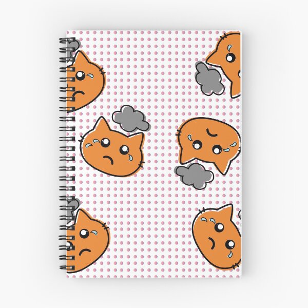 Item preview, Patrón de gato triste llorando designed and sold by Momo-thoughts.