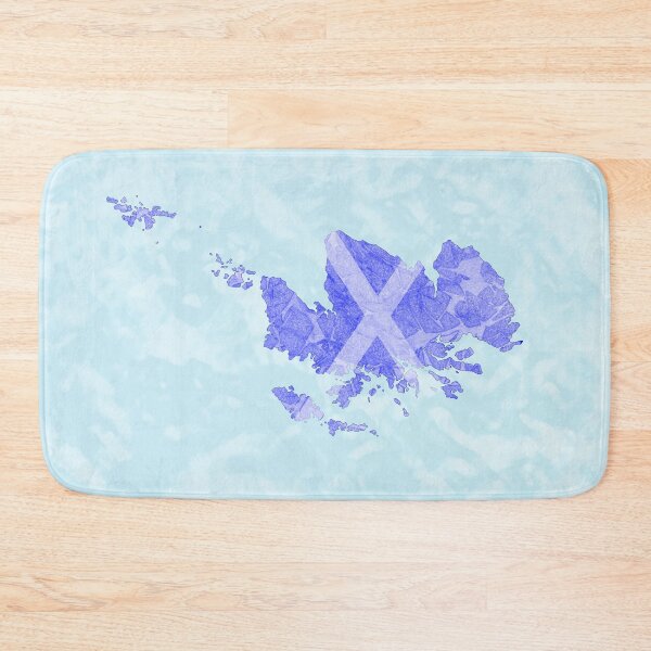 Item preview, Scotland with Saltire on Pale Blue Background designed and sold by Moti Black.