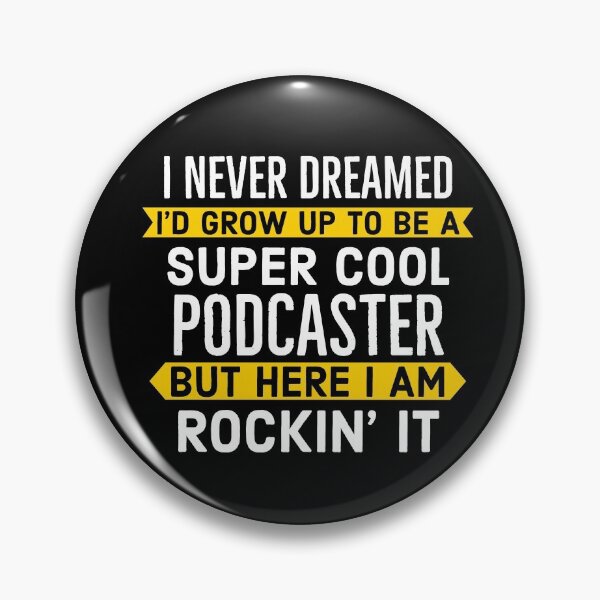 Item preview, Super Cool Podcaster Gift designed and sold by Luna1Shop.
