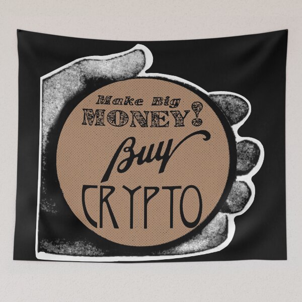Item preview, Big Money | Buy Crypto | Brown designed and sold by spinolator.