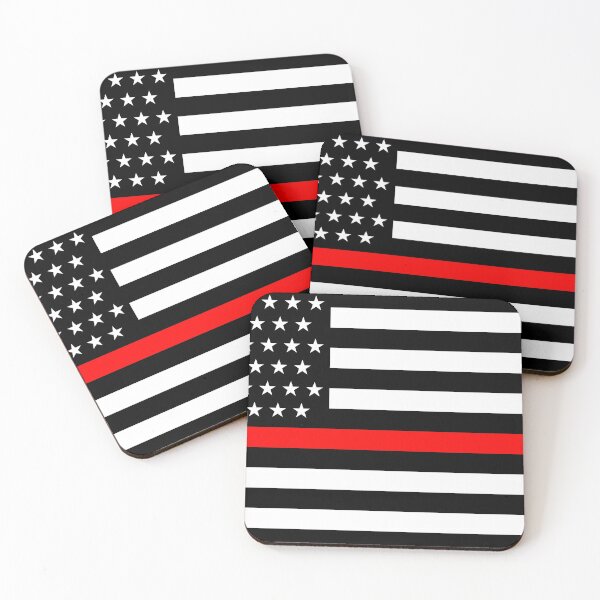 Item preview, Flag of the US 51 Stars | Thin Red Line Version designed and sold by VexillologyShop.