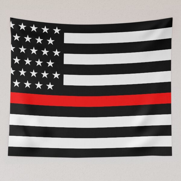Item preview, Flag of the US 51 Stars | Thin Red Line Version designed and sold by VexillologyShop.