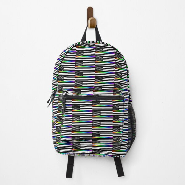 Item preview, 51 Stars Flag of the USA | Thin Rainbow Line designed and sold by VexillologyShop.