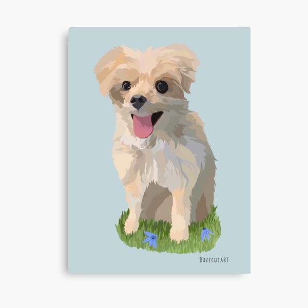 dogs are not our whole life but they make our lives whole Canvas Print