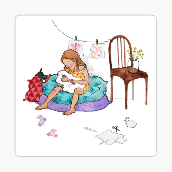 Welcome little one Sticker