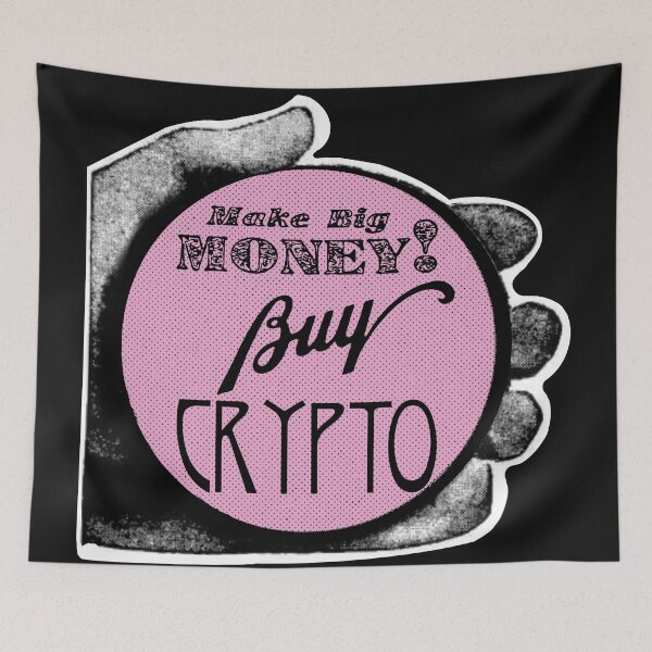Item preview, Big Money | Buy Crypto | Pink designed and sold by spinolator.